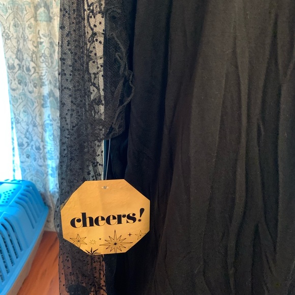 Belldini black plus size 3x with mesh sleeves so pretty - Picture 8 of 10